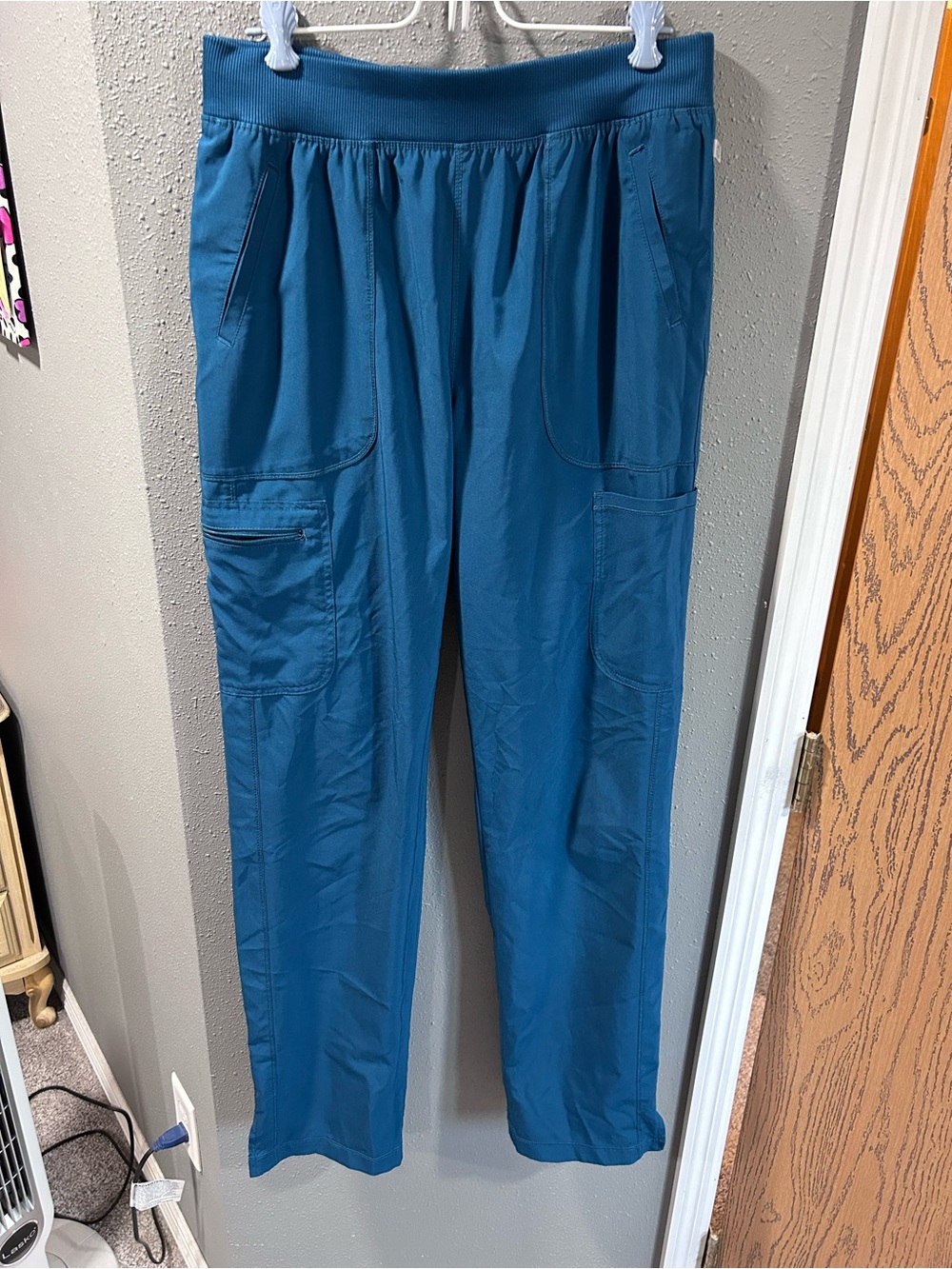 Teal Cherokee Infinity Scrub Pants